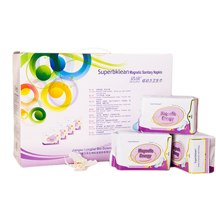 Superbklean Magnetic Sanitary Napkin 16 packages night wrapped towels .jpg 640x640